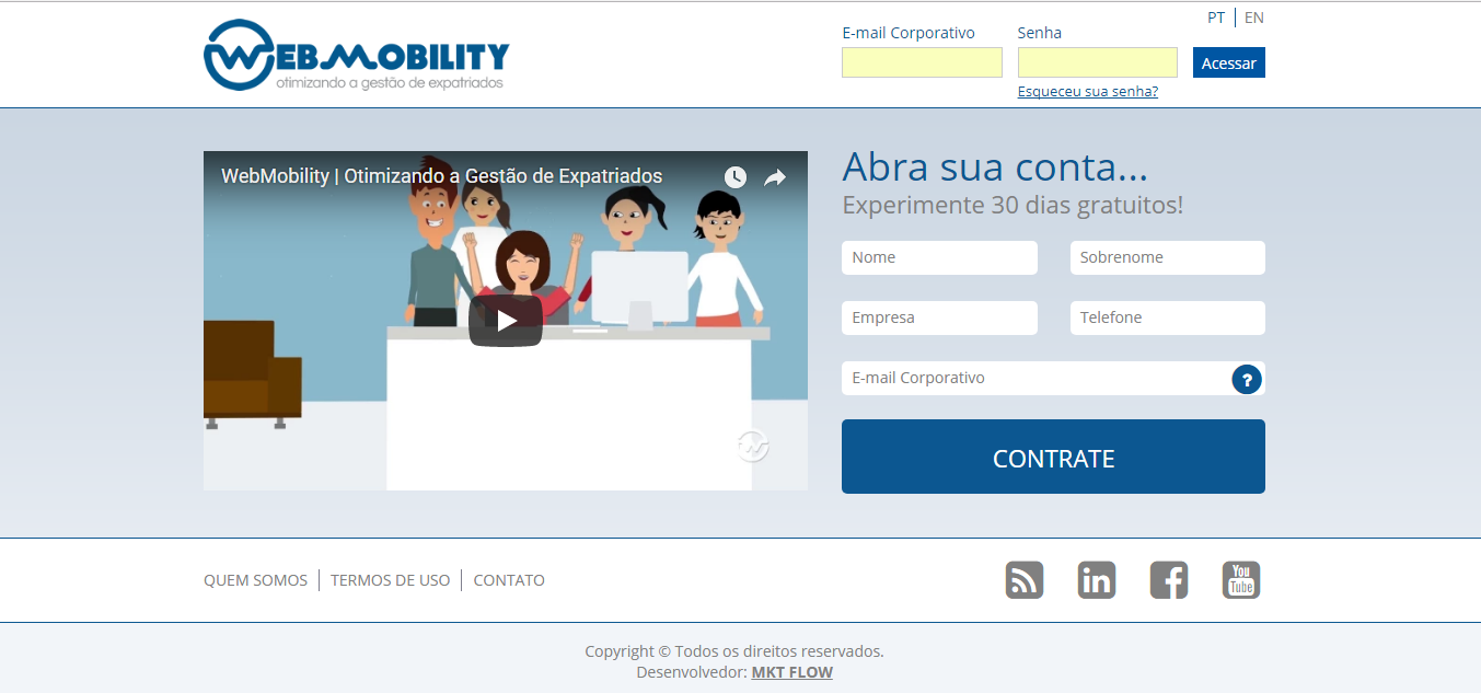 Desenvolvimento de Site